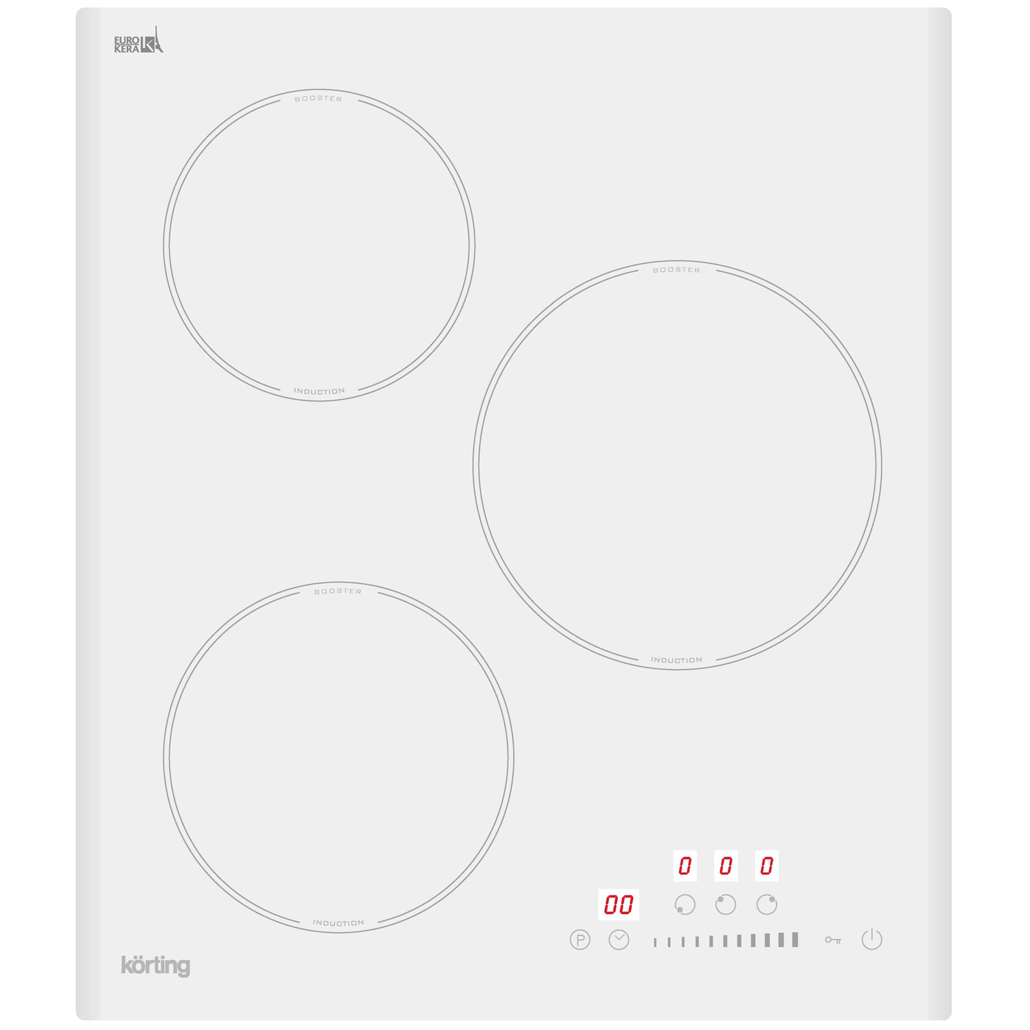 Встраиваемая варочная панель Korting HI 43053 BW