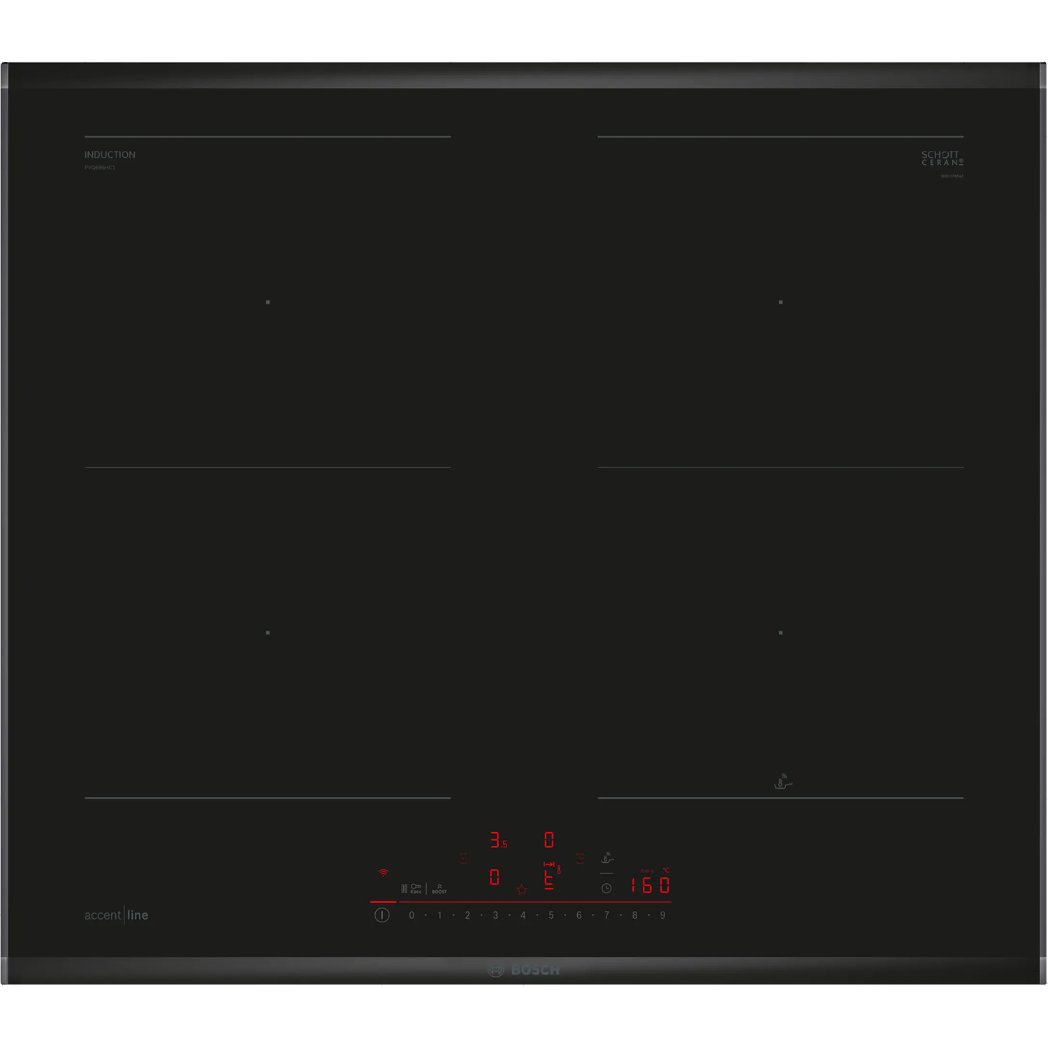 Встраиваемая индукционная панель BOSCH PVQ695HC1Z