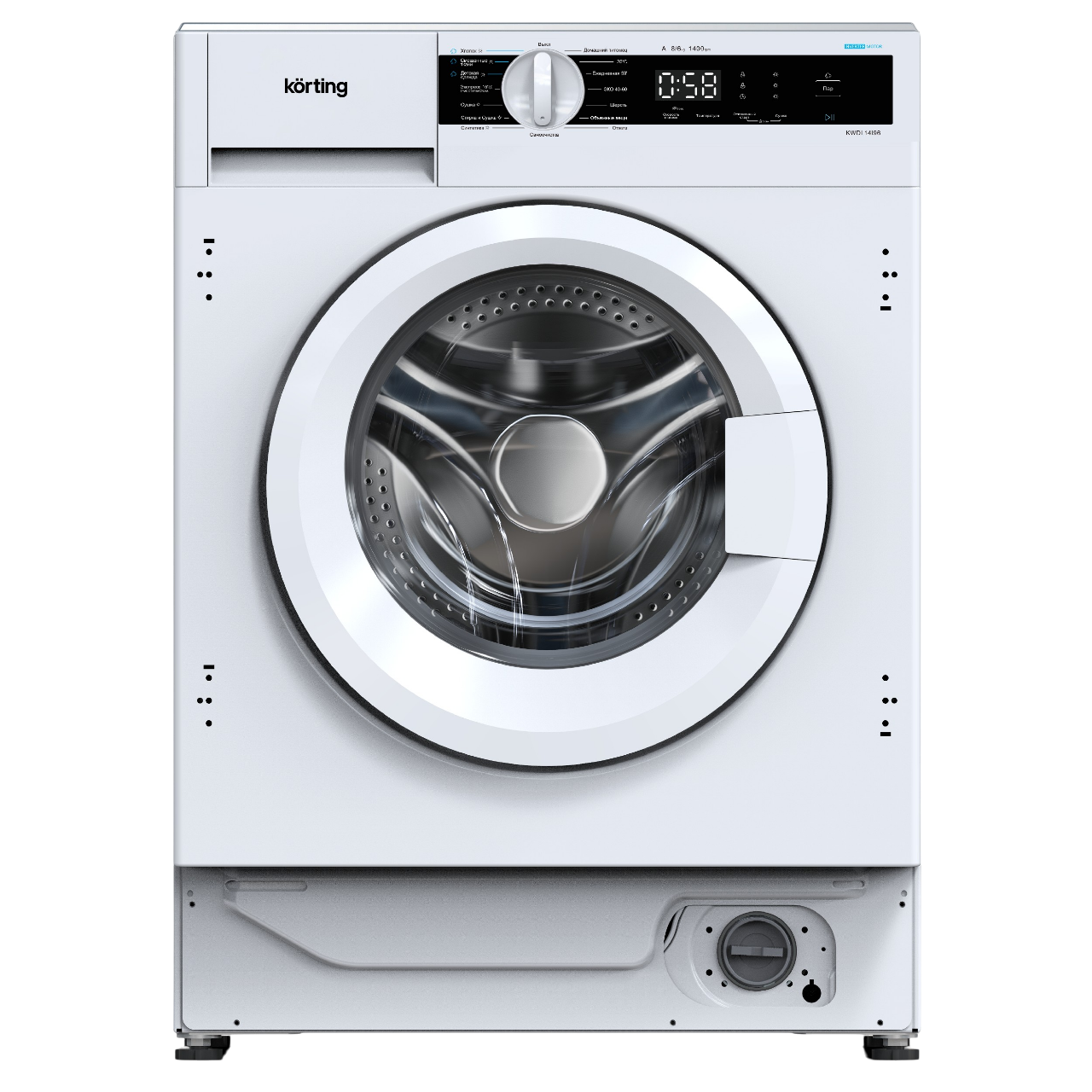 Встраиваемая стиральная машина с сушкой KORTING KWDI 14I96