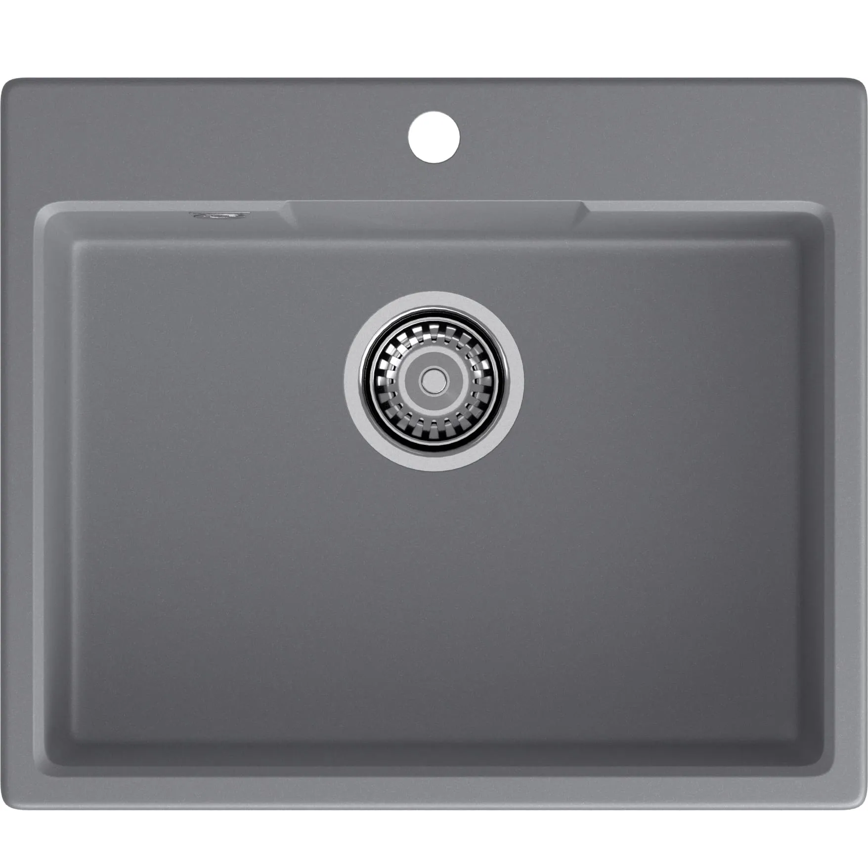 Кухонная мойка GRANFEST URBAN 658 dark gray