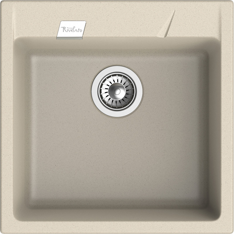 Кухонная мойка RIVELATO RM-50 beige scuro